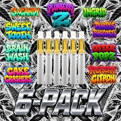 6 x 2g Vapes